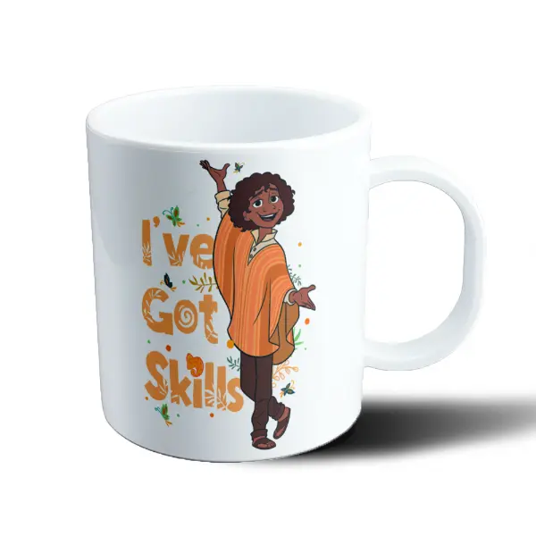 Taza de Plástico Encanto Antonio I've Got Skills