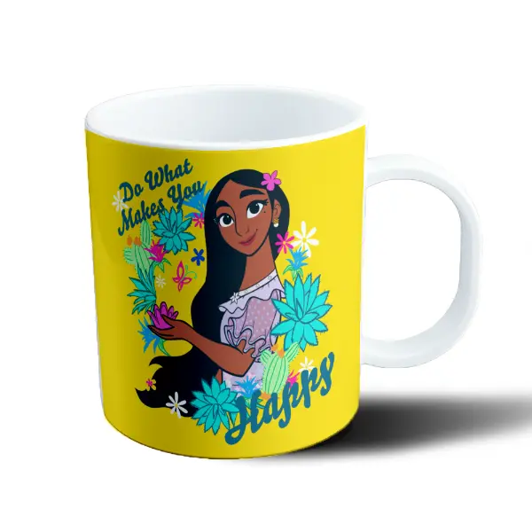 Taza de Plástico Encanto Isabela Do What Makes You Happy