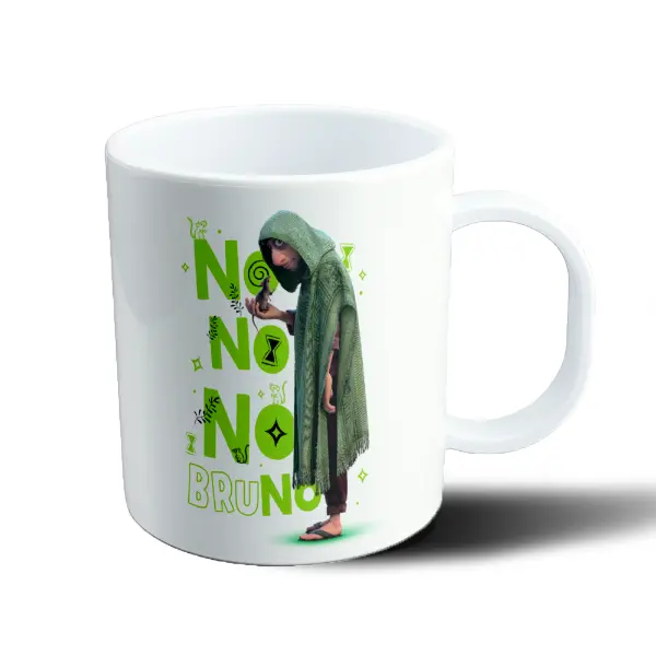 Taza de Plástico Encanto Bruno No No No