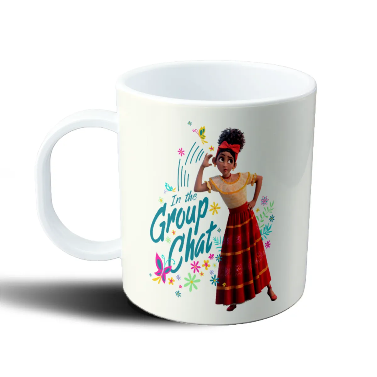 Taza de Plástico Encanto Luisa In the Group Chat - vista 2
