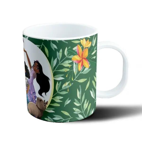 Taza de Plástico Encanto Mirabel Isabela Luisa Antonio y Dolores