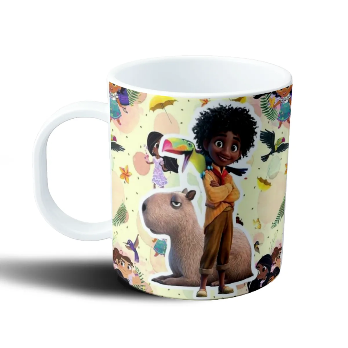 Taza de Plástico Encanto Antonio con Capibara - vista 2