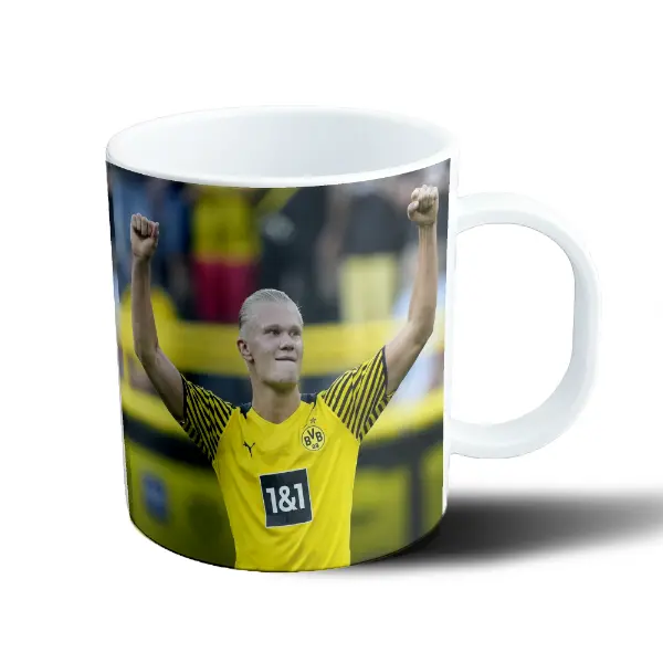 Taza de Plástico Erling Haaland Borussia Dortmund