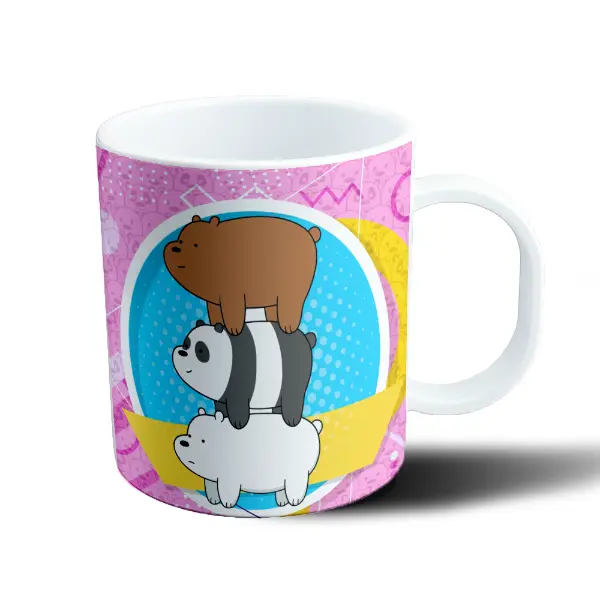 Taza de Plástico Osos Escandalosos Torre de Osos