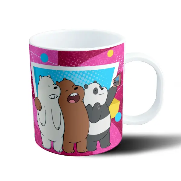 Taza de Plástico Osos Escandalosos Selfie