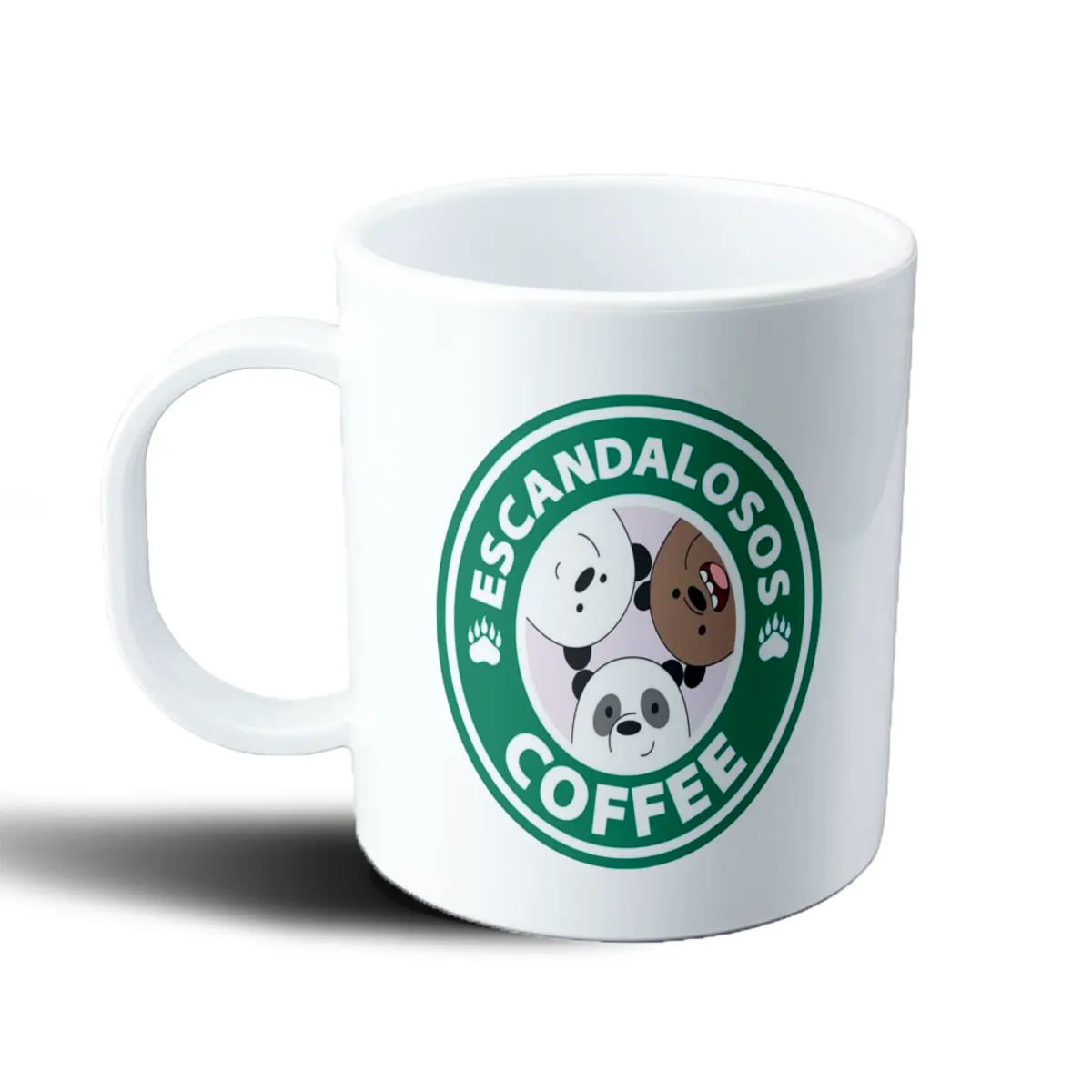 Taza de Plástico Osos Escandalosos Coffee - vista 2