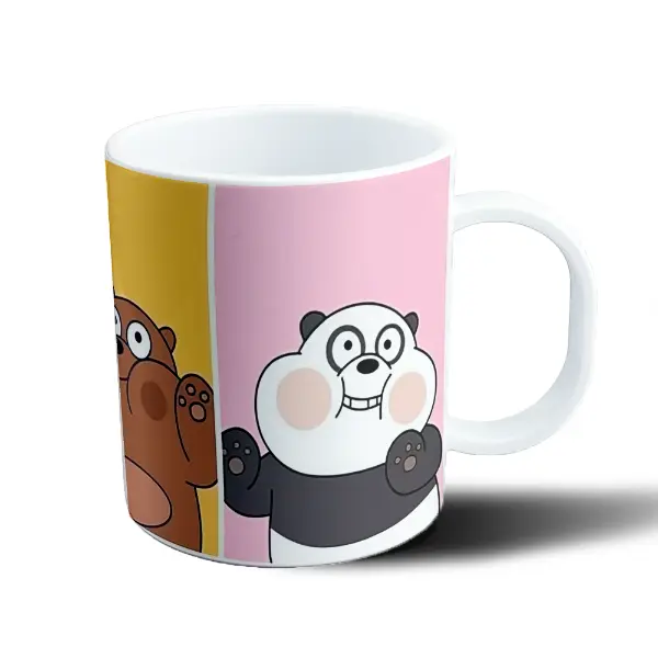 Taza de Plástico Osos Escandalosos Grizzly