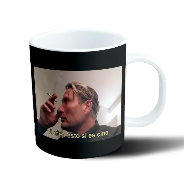 Taza de Plástico Joder, esto sí es cine