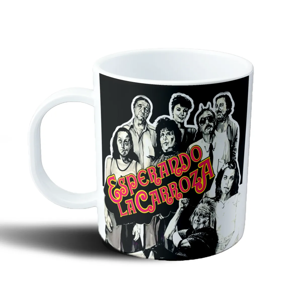 Taza de Plástico Esperando La Carroza Elenco - vista 2