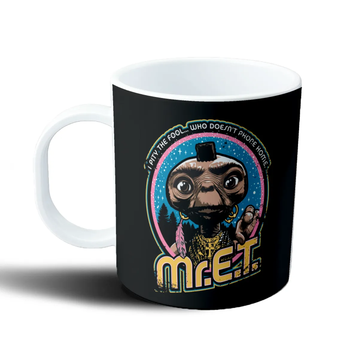 Taza de Plástico ET Mr. E.T. Pity the Fool - vista 2