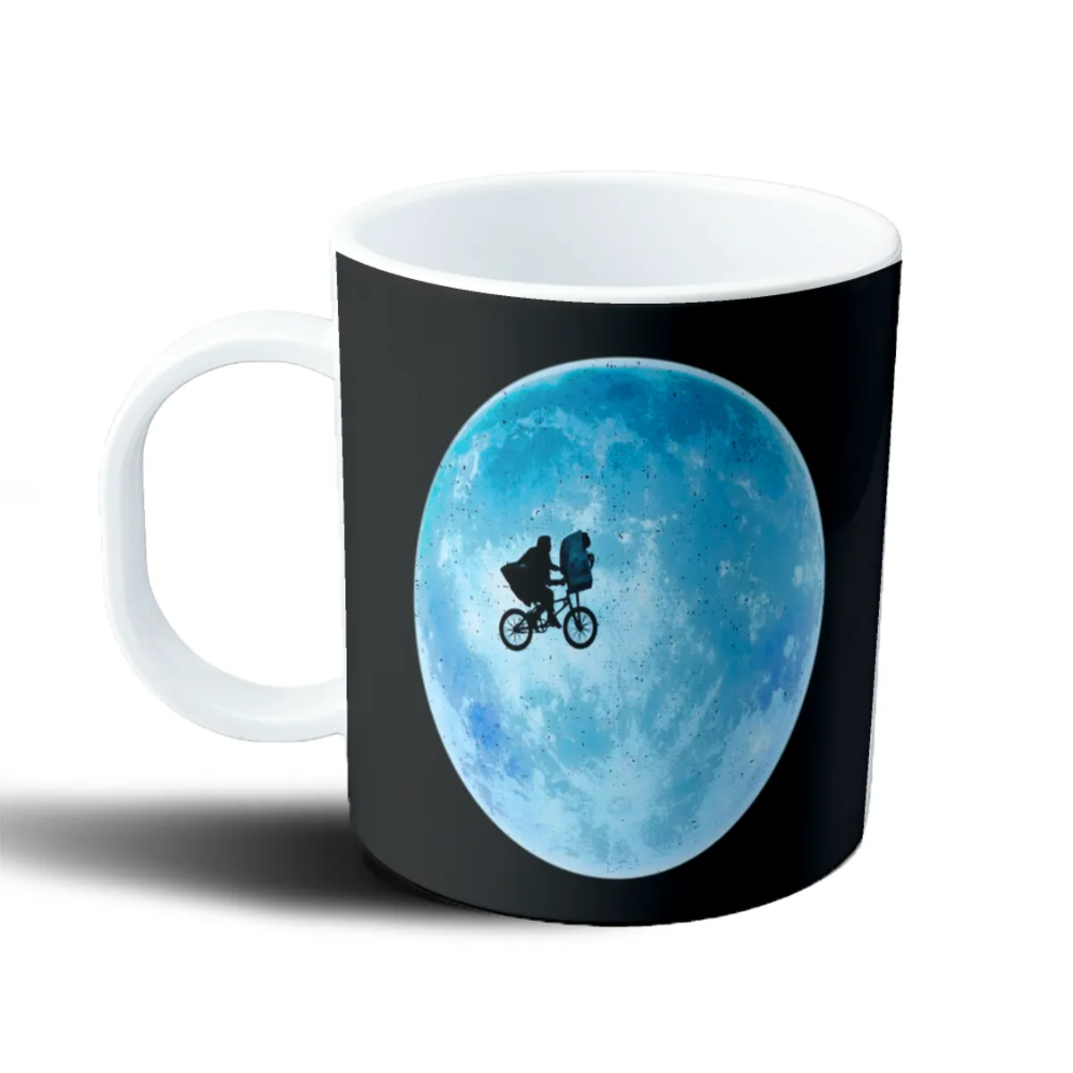 Taza de Plástico E.T. el Extraterrestre Luna Bicicleta - vista 2