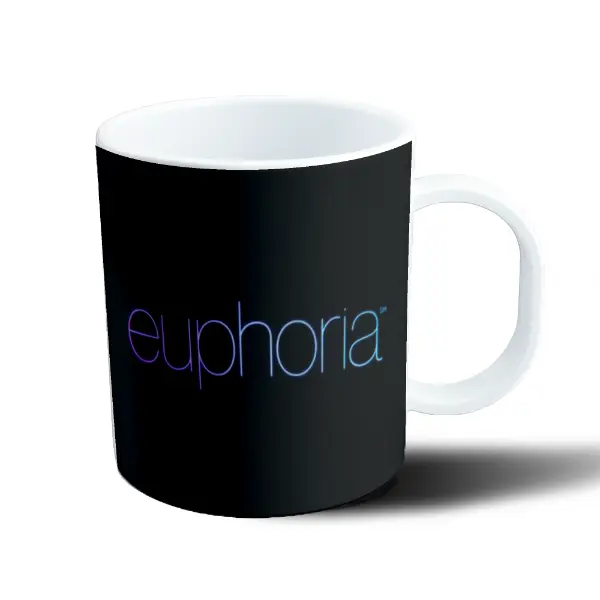 Taza de Plástico Euphoria Logo