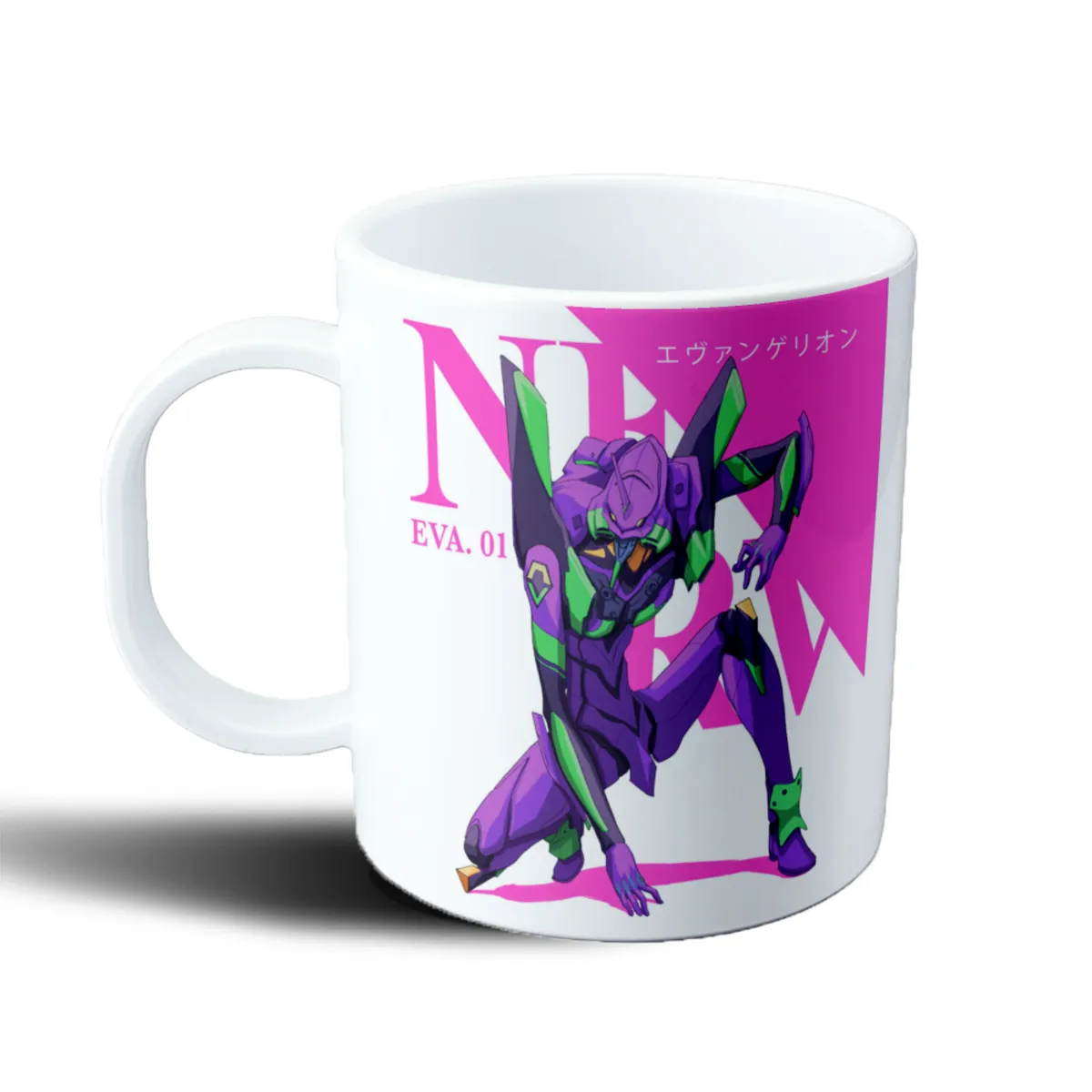 Taza de Plástico Evangelion EVA-01 Neon Genesis - vista 2