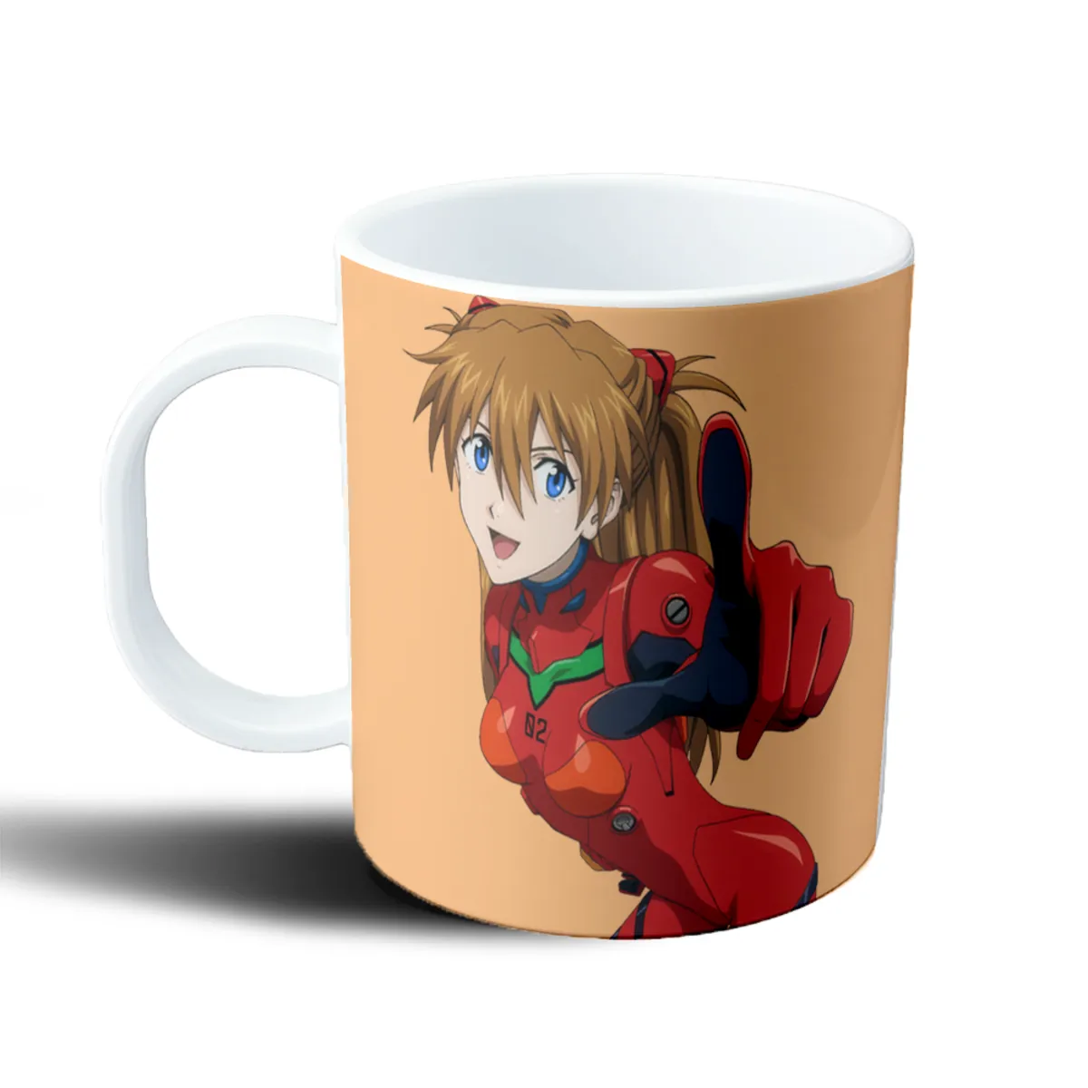 Taza de Plástico Evangelion Asuka Langley con Plug Suit - vista 2