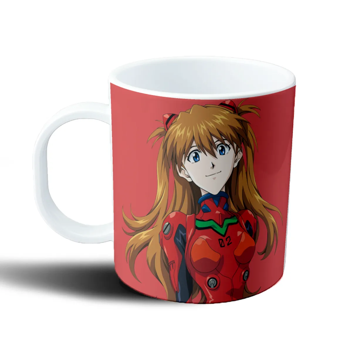 Taza de Plástico Evangelion Asuka Langley Plugsuit - vista 2