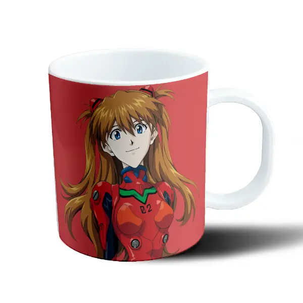 Taza de Plástico Evangelion Asuka Langley Plugsuit