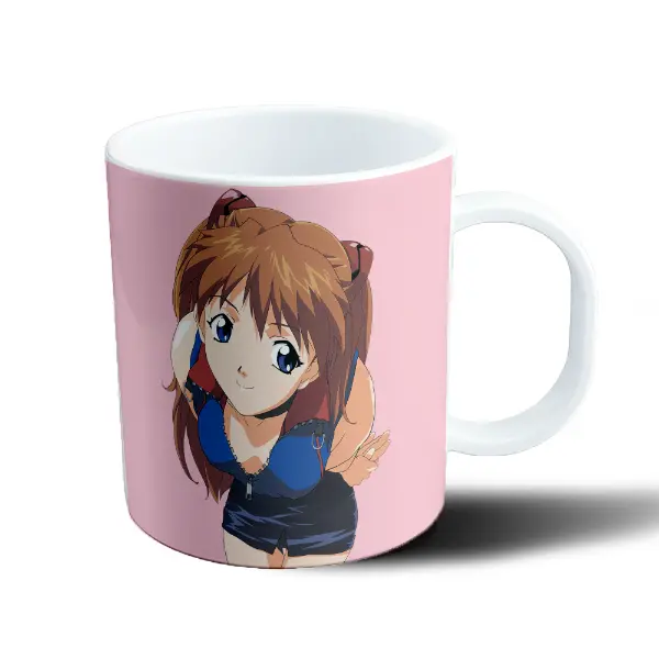 Taza de Plástico Evangelion Asuka Langley