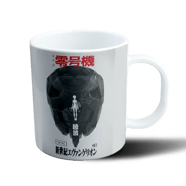 Taza de Plástico Evangelion Unidad 00 Rei Ayanami