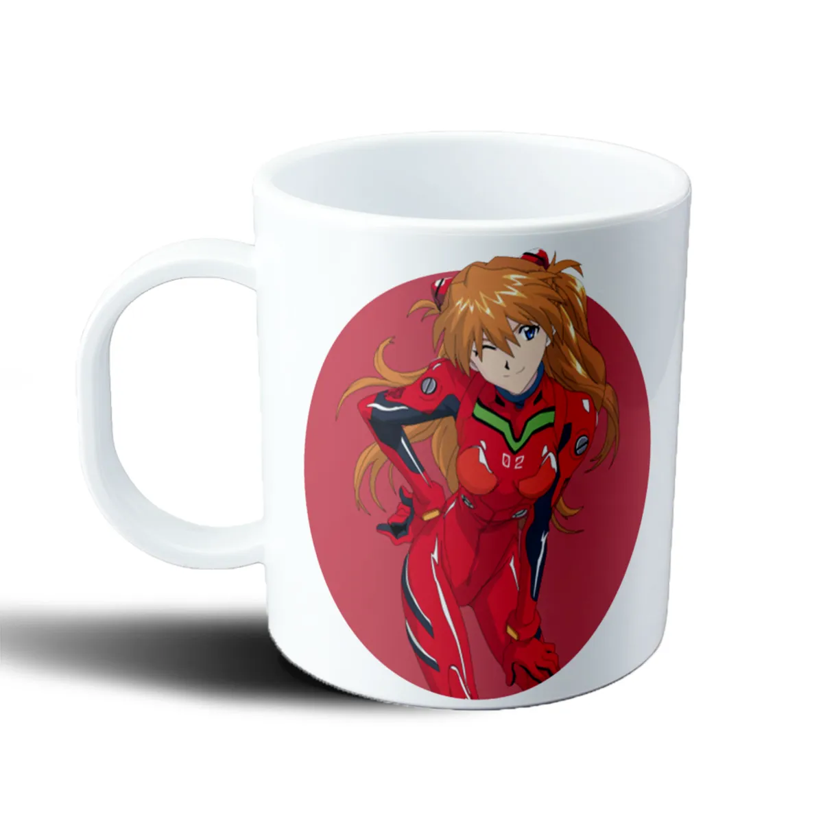 Taza de Plástico Evangelion Asuka Langley Plugsuit - vista 2