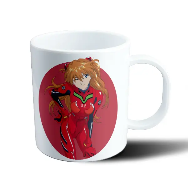 Taza de Plástico Evangelion Asuka Langley Plugsuit