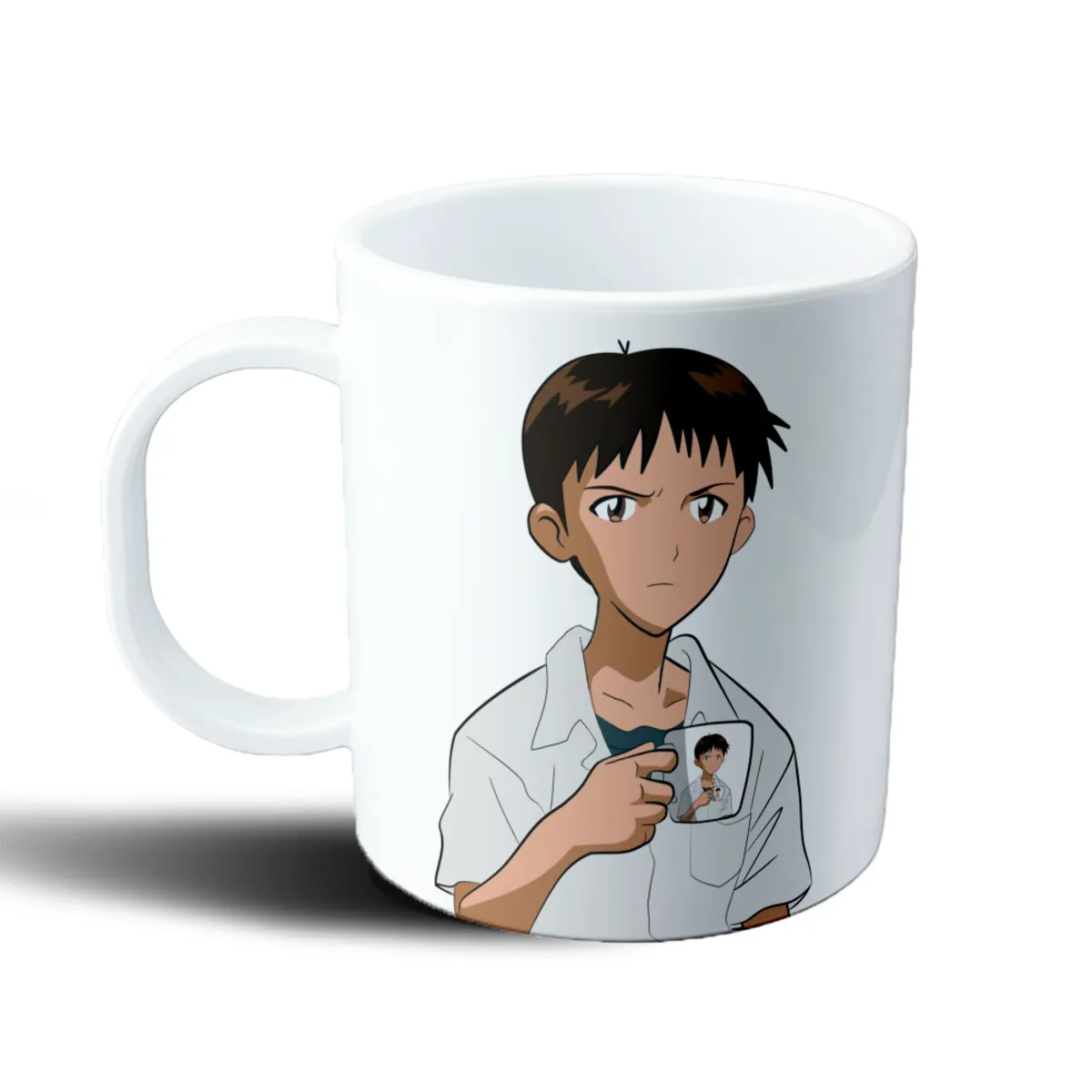 Taza de Plástico Evangelion Shinji Ikari con Taza - vista 2