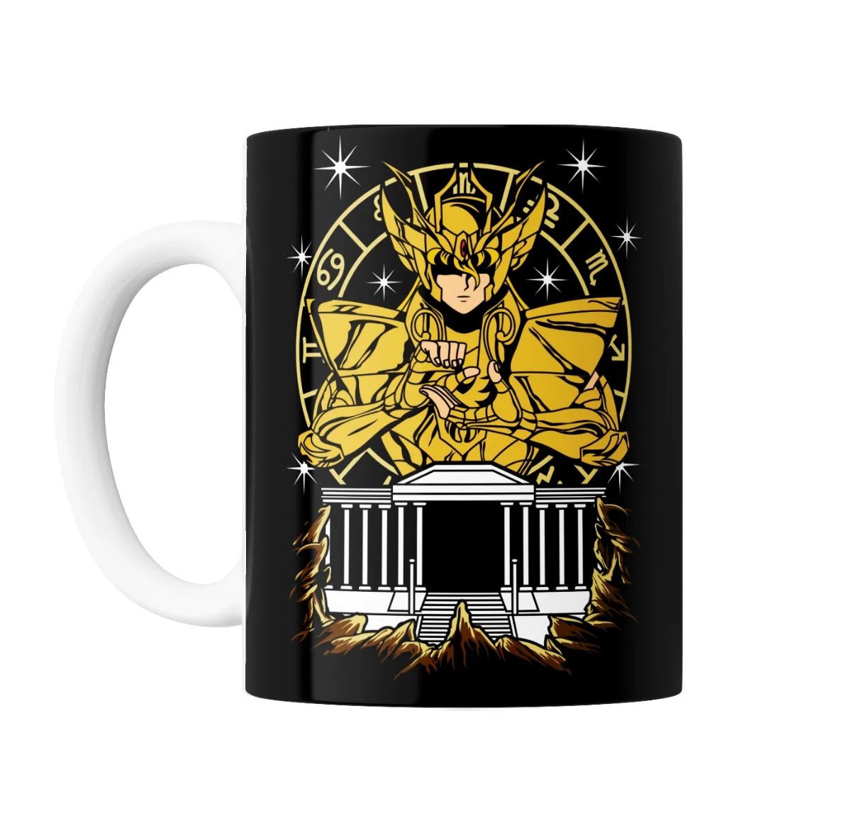 Taza de Cerámica Caballeros del Zodiaco Shaka de Virgo - vista 2