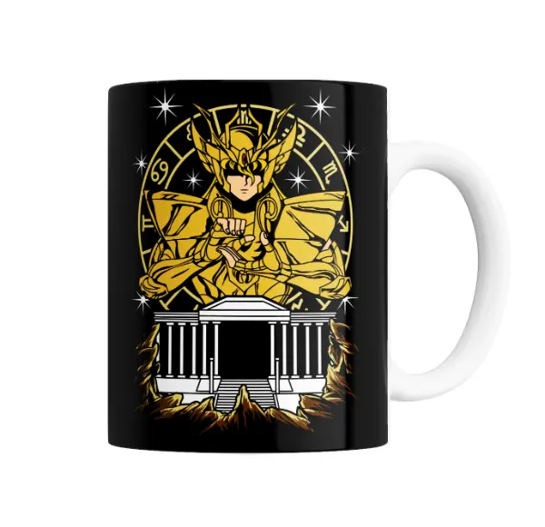 Taza de Cerámica Caballeros del Zodiaco Shaka de Virgo