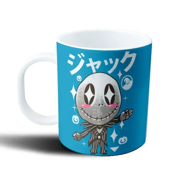 Taza de Plástico Extraño Mundo de Jack Jack Skellington Estilo Kawaii