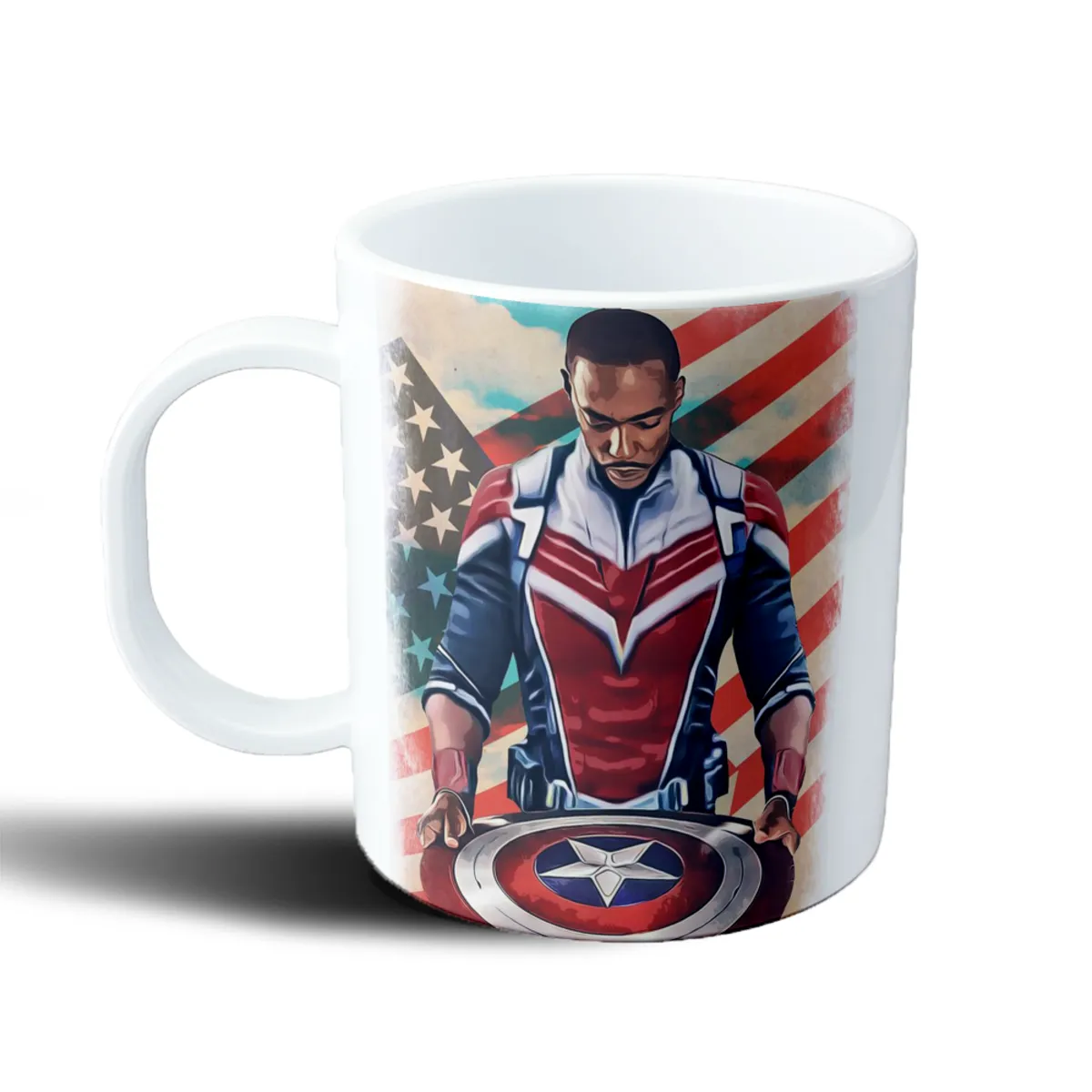 Taza de Plástico Falcon and The Winter Soldier Capitán América Sam Wilson - vista 2