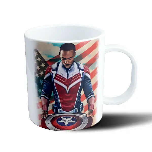 Taza de Plástico Falcon and The Winter Soldier Capitán América Sam Wilson