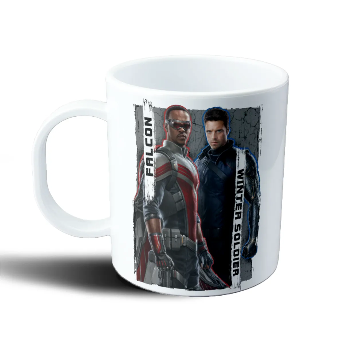 Taza de Plástico Falcon y The Winter Soldier - vista 2