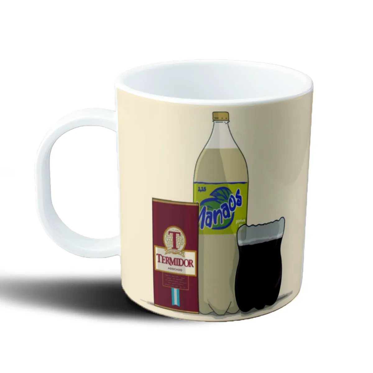 Taza de Plástico Fantino Termidor con Manaos - vista 2