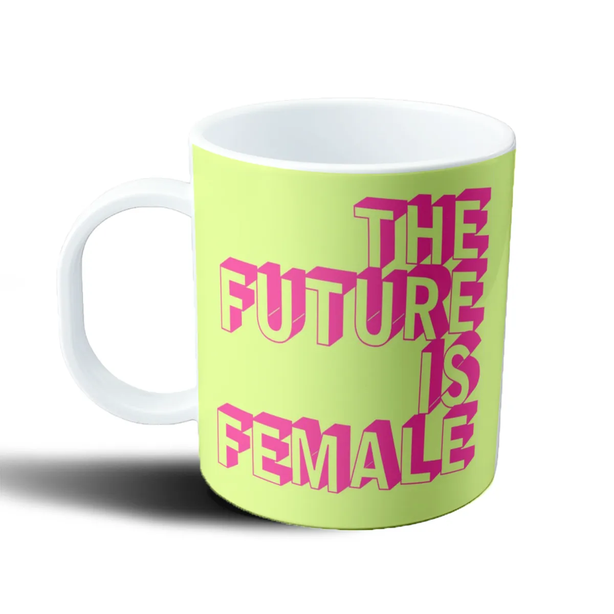 Taza de Plástico The Future Is Female - vista 2