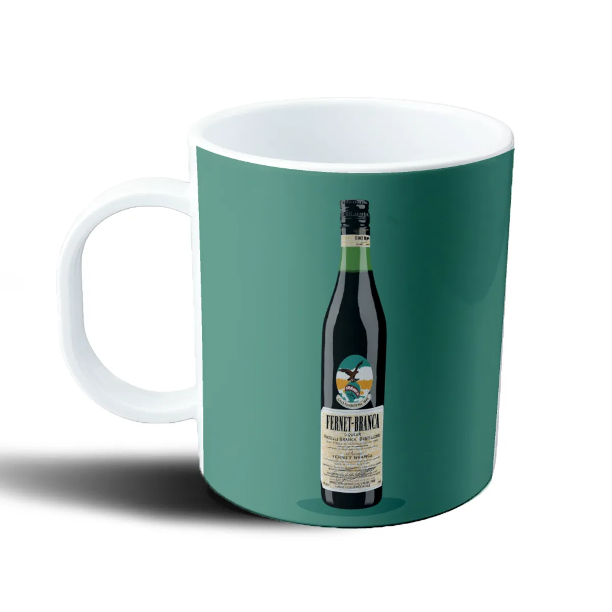 Taza de Plástico Fernet Branca Botella - vista 2
