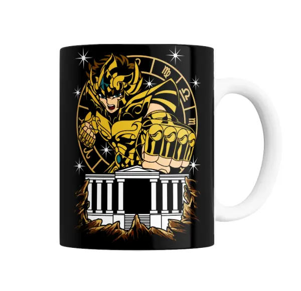 Taza de Cerámica Caballeros del Zodiaco Shaka de Virgo