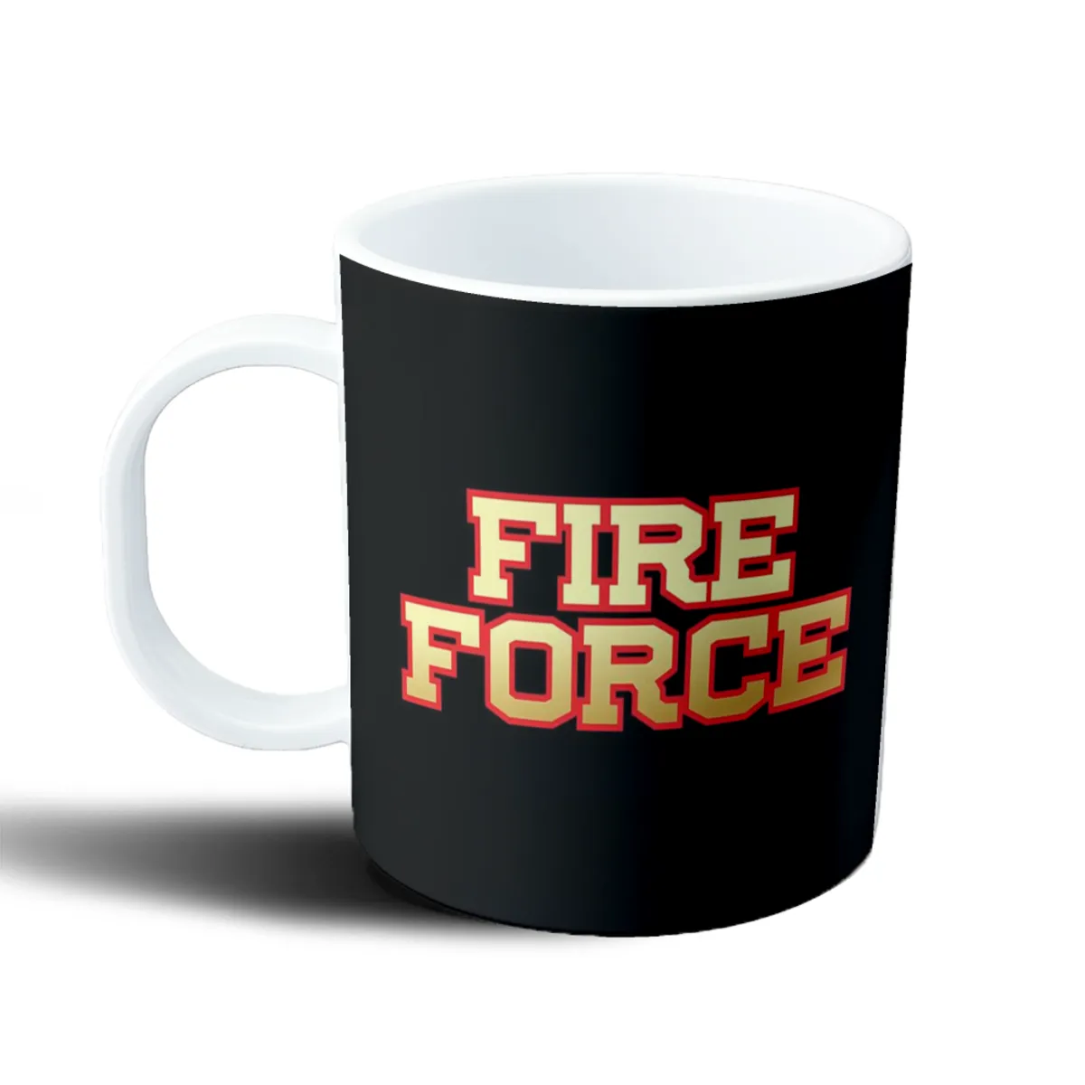 Taza de Plástico Fire Force Logo - vista 2