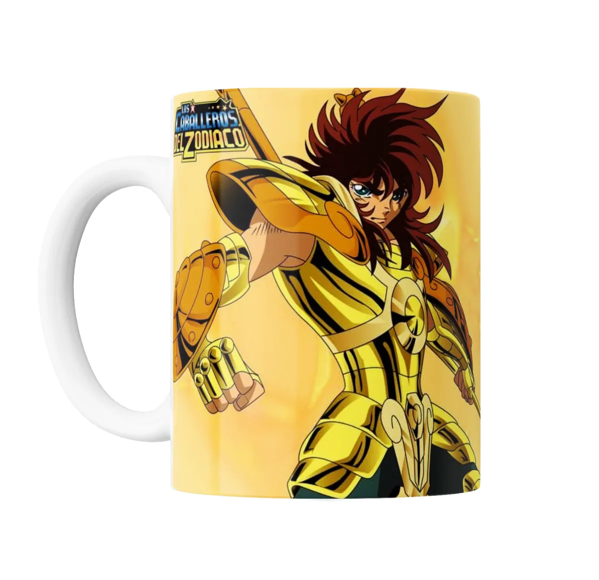 Taza de Cerámica Caballeros del Zodiaco Caballero de Oro Leo - vista 2