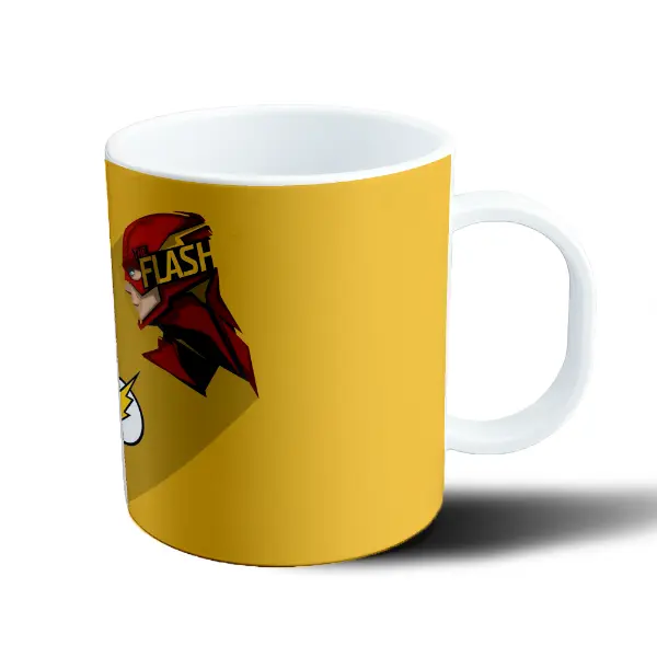 Taza de Plástico Flash Reverse vs The Flash