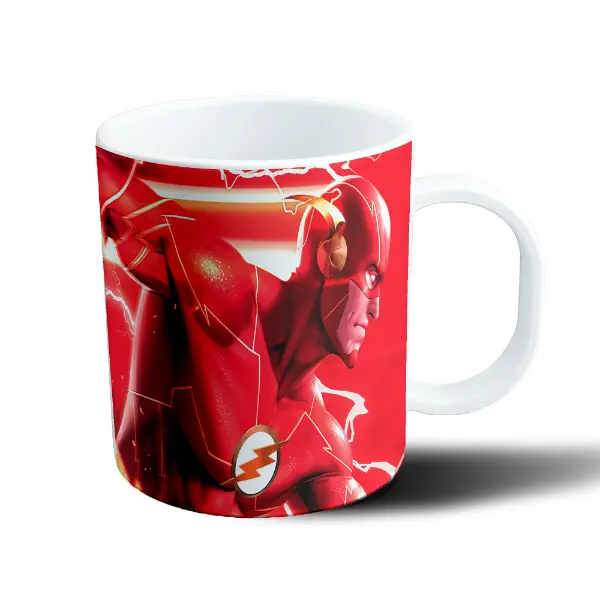 Taza de Plástico Flash Velocidad Relámpago