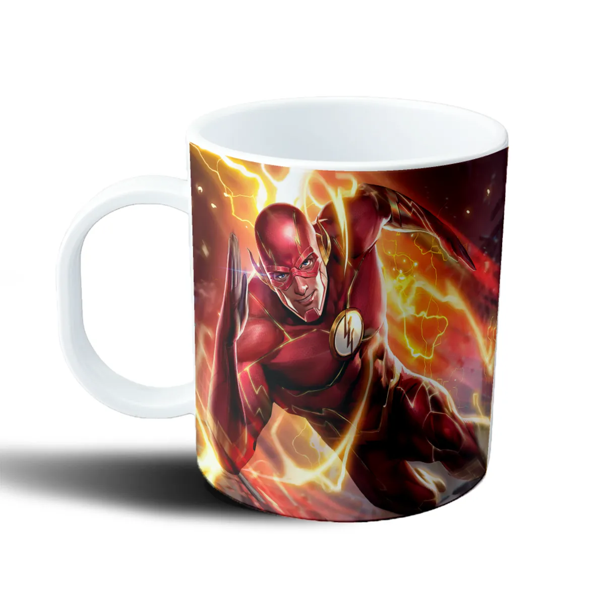 Taza de Plástico Flash Superhéroe DC Rojo - vista 2