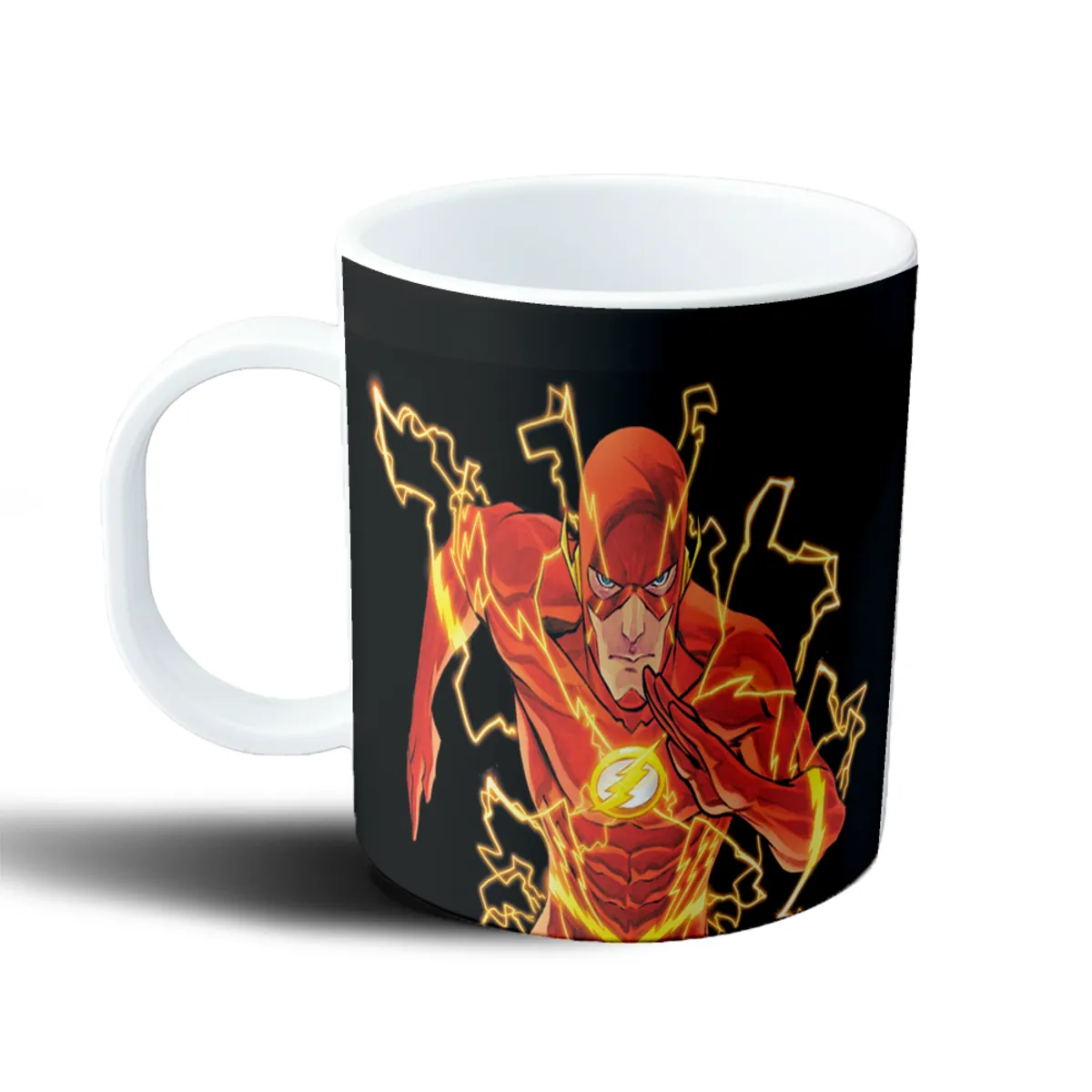 Taza de Plástico Flash Velocidad y Rayos - vista 2