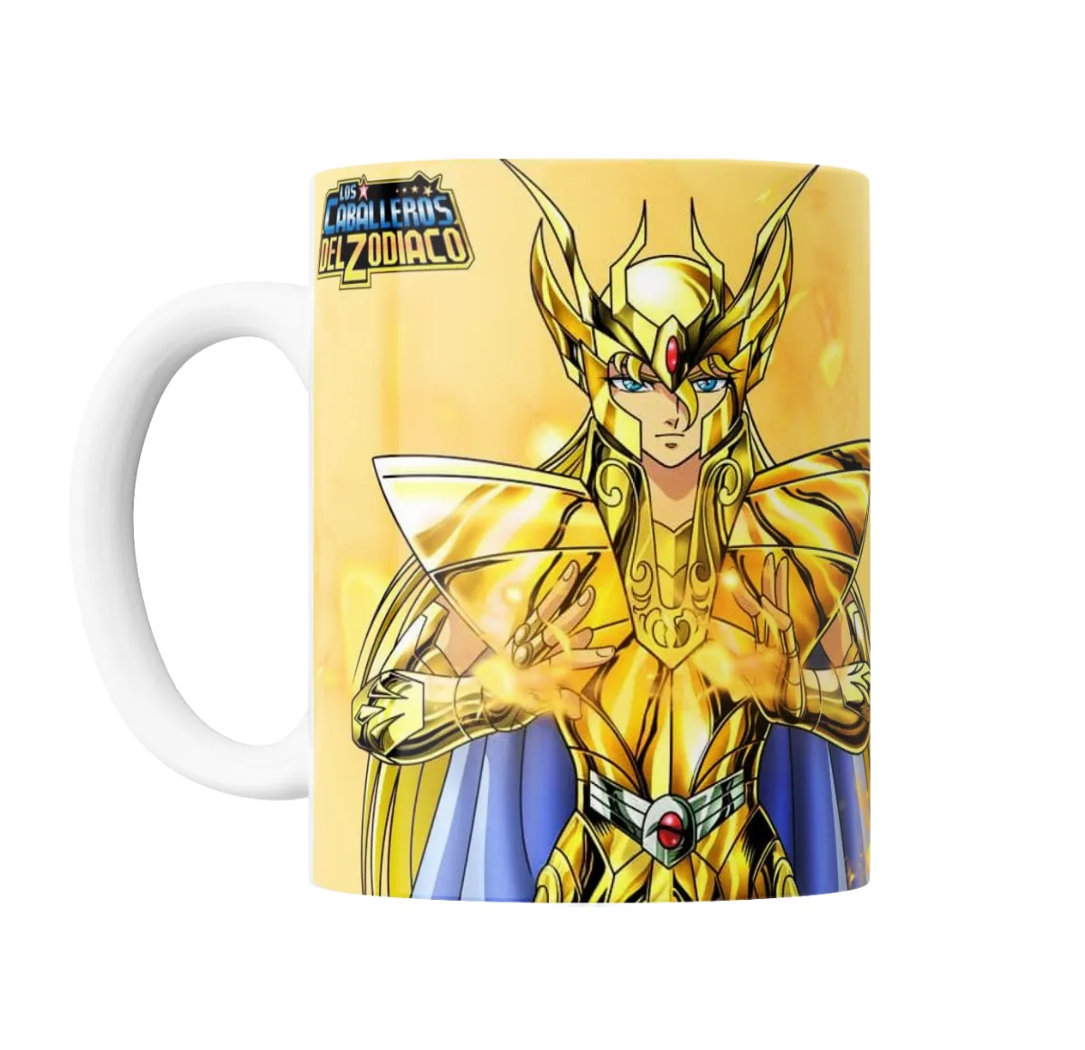 Taza de Cerámica Caballeros del Zodiaco Shaka de Virgo - vista 2
