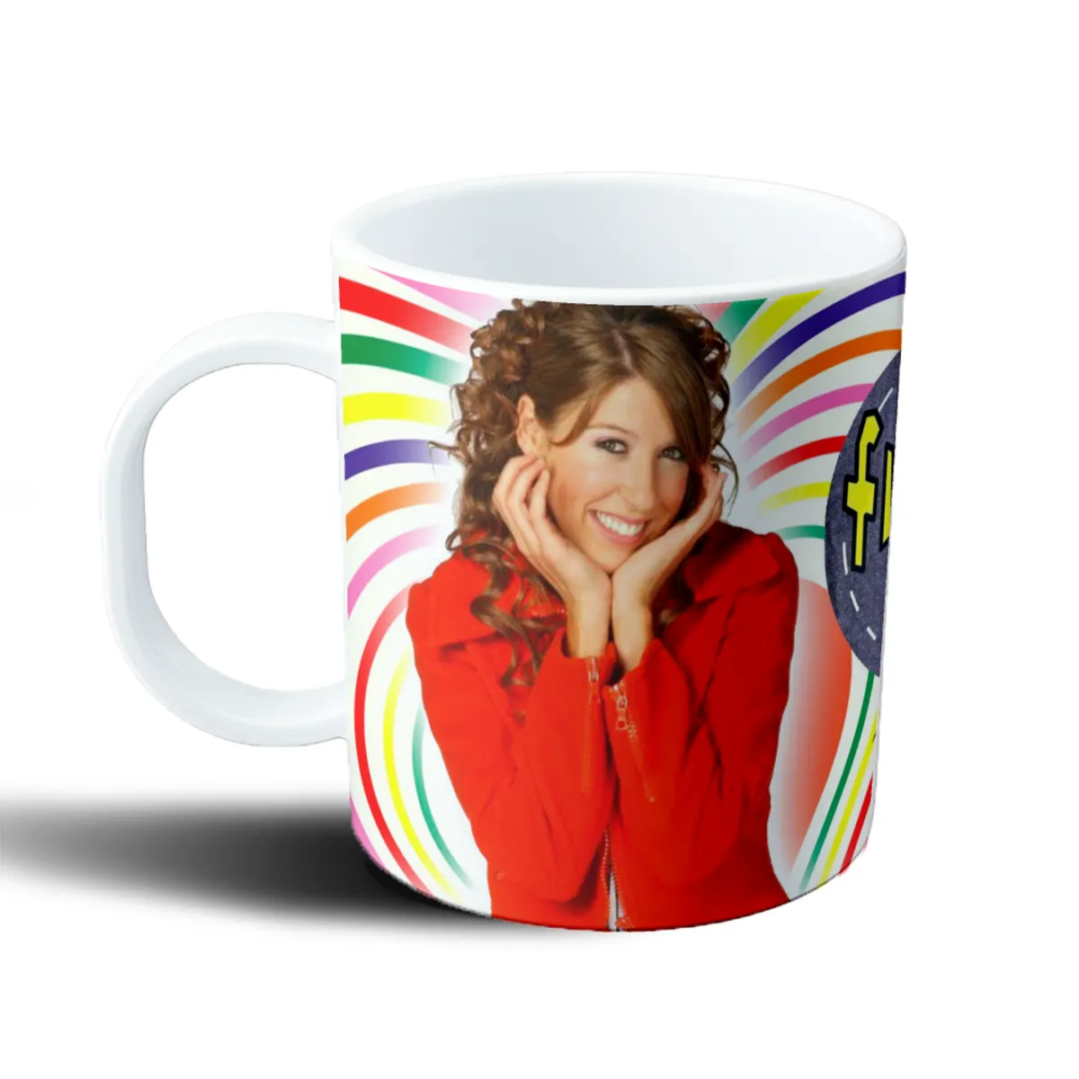 Taza de Plástico Floricienta Sonrisa Arcoíris - vista 2