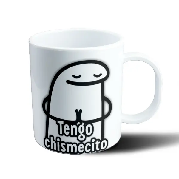 Taza de Plástico Flork Tengo Chismecito