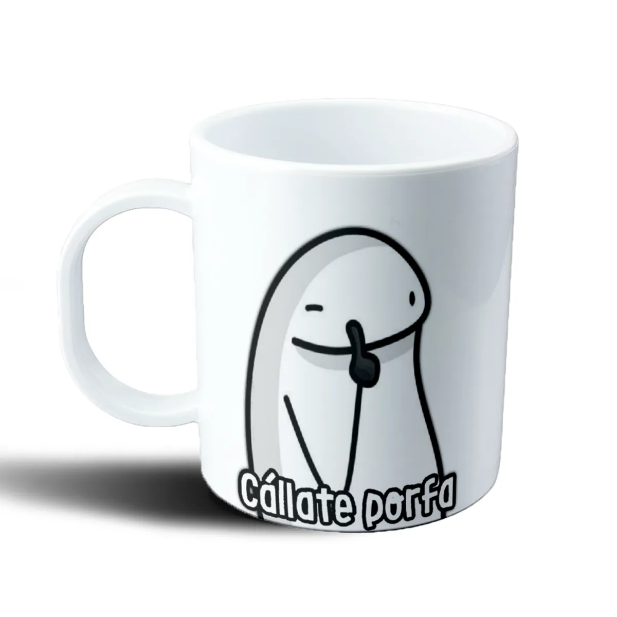 Taza de Plástico Flork Cállate Porfa - vista 2