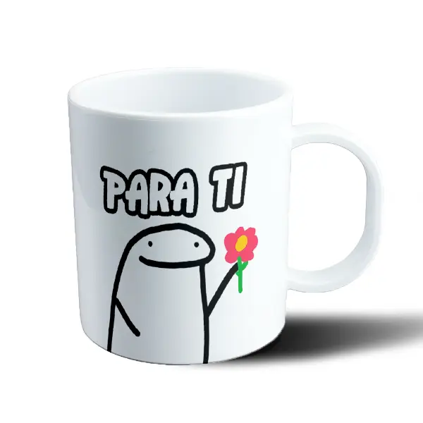 Taza de Plástico Flork Para Ti Flor