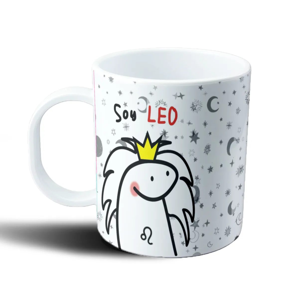 Taza de Plástico Flork Signos Leo con Corona - vista 2