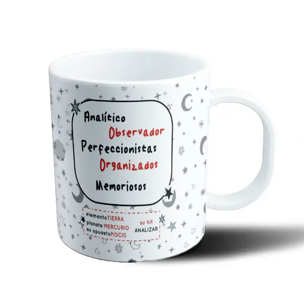 Taza de Plástico Flork Signos Virgo