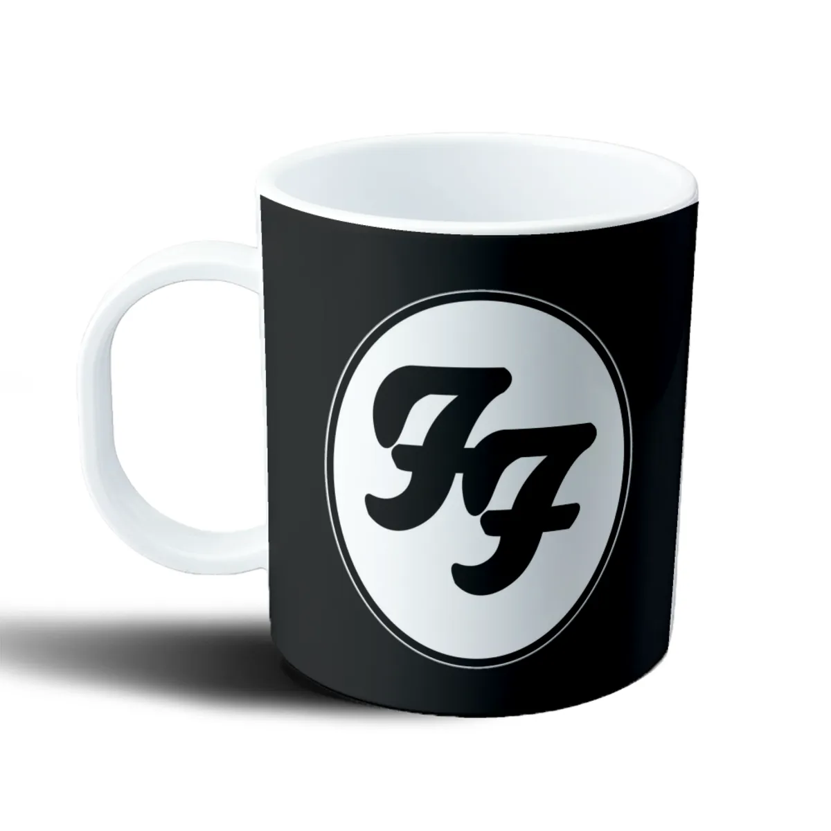 Taza de Plástico Foo Fighters Logo Negro - vista 2