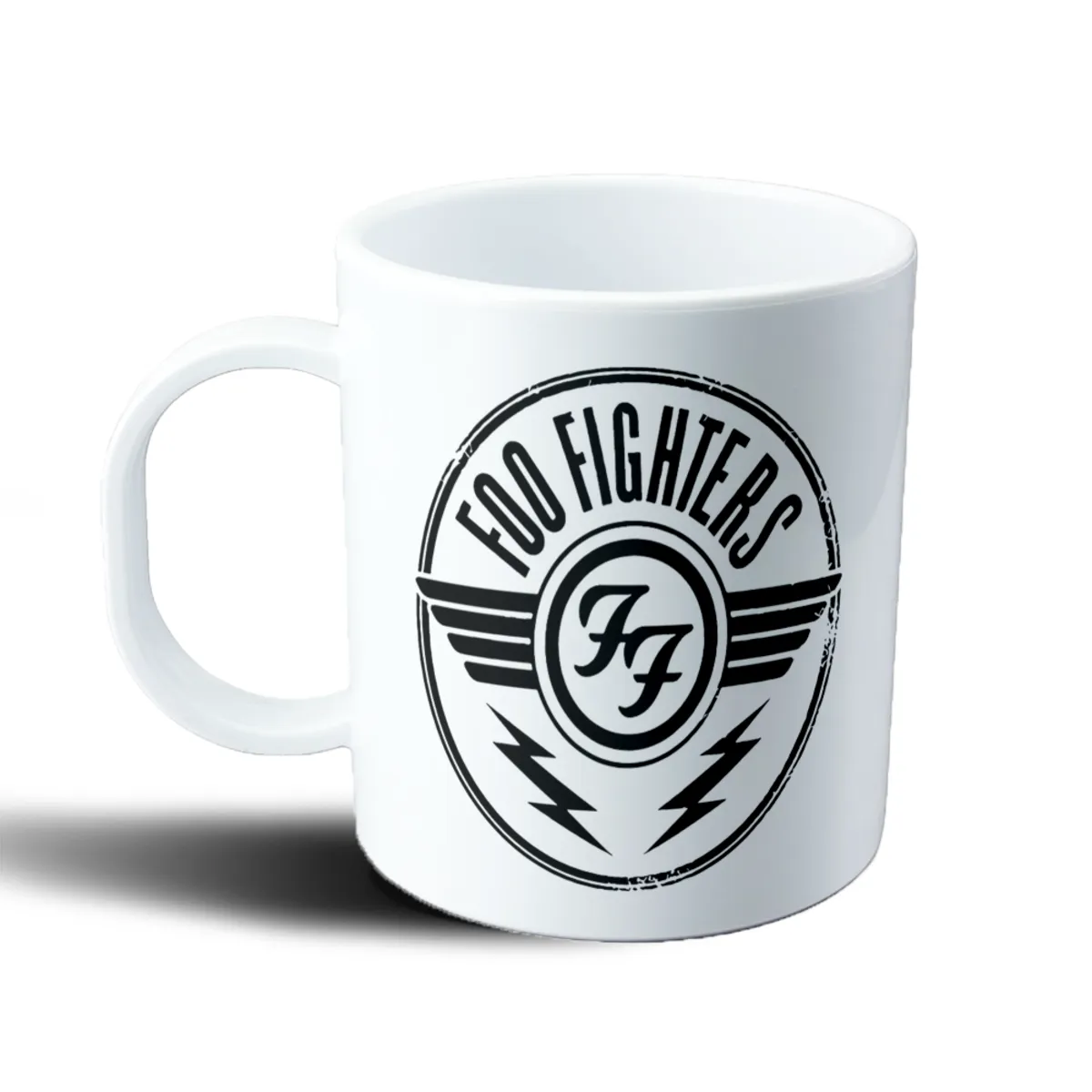 Taza de Plástico Foo Fighters Logo Circular con Rayos - vista 2